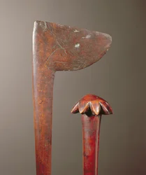 Maori Tewhatewha et Club de Nouvelle-Calédonie (détail)